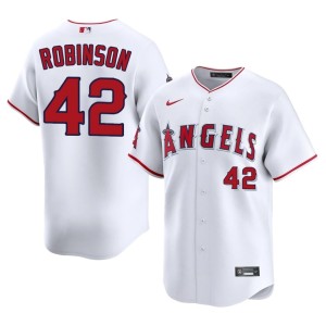 Mens #42 White 2026 Jackie Robinson Los Angeles Jerseys 882355-658