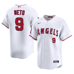 Zach Neto Men White #9 The Wings Limited Jerseys 213088-560