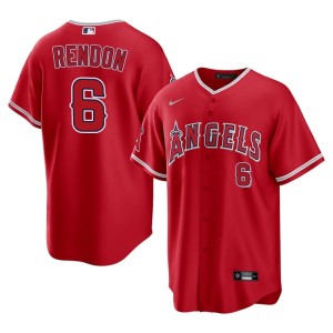 2026-27 #6 Men's The Wings Anthony Rendon Red Jerseys 305389-914