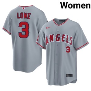 #3 Gray Josh Lowe The Wings Limited Womens Jersey 745115-920