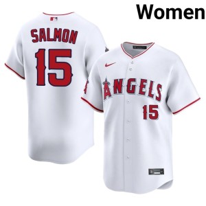 Tim Salmon The Angelitos White Women MLB #15 Jerseys 481910-691