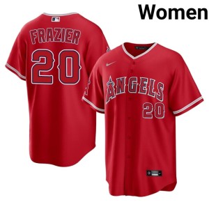 #20 Red Official Adam Frazier LAA Women Jersey 769590-101