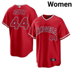 Red #44 Ben Joyce Womens Player The Angelitos Jersey 949942-500