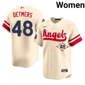 City Connect LAA #48 2026 Women's Cream Reid Detmers Jersey 228468-581