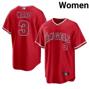 MLB The Seraphs Taylor Ward Women's #3 Red Jersey 112486-944