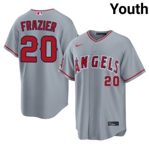 2026-27 Adam Frazier LAA Gray #20 Youth Jerseys 690065-639