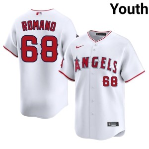 #68 The Seraphs New White Jordan Romano Youth Jerseys 422444-307