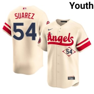 City Connect Cream The Wings Jose Suarez #54 2026 Youth Jersey 746352-597