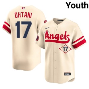 City Connect Cream Youth #17 Shohei Ohtani The Angels 2026-27 Jersey 843411-233